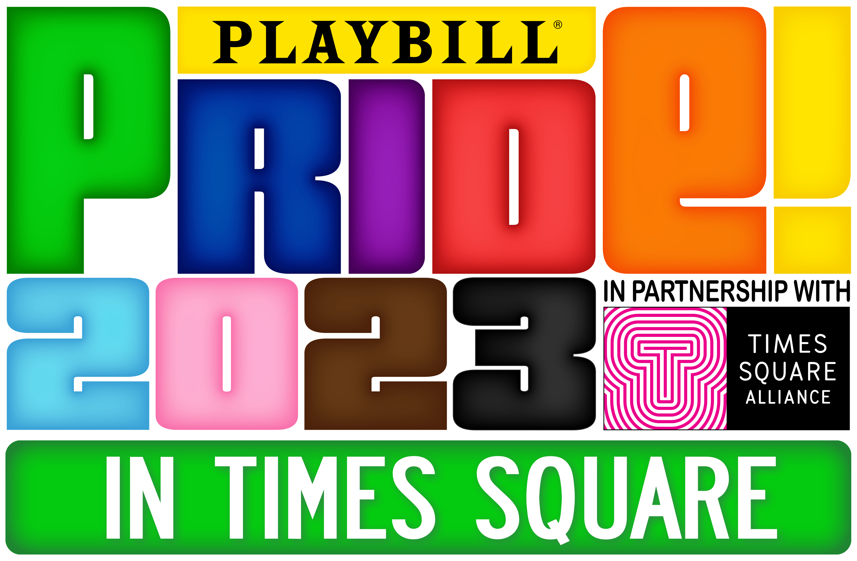 Playbill Pride in Times Square